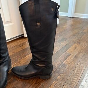 Sam Edelman Black Leather Boots
